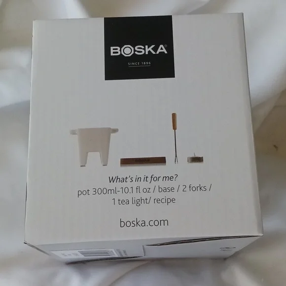 Boska Tapas Fondue Set in White - Picture 3 of 8